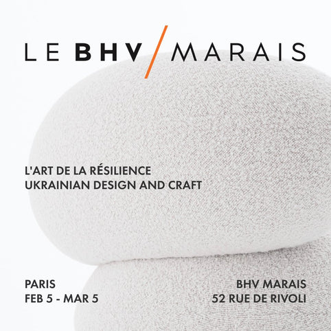 Le BHV Marais. L'art de la résilience/ Ukrainian design and craft